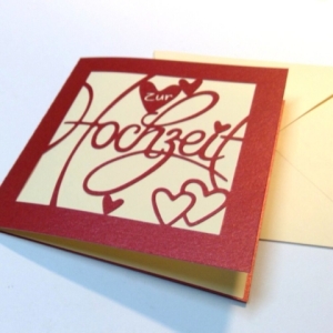 Hochzeit Folie Papier