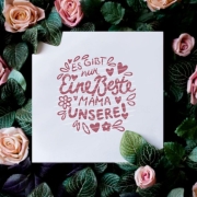 Beste Mama Plotterdatei SVG DXF