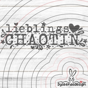 lieblings Chaotin Plotterdatei SVG DXF 