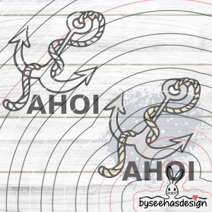 Anker Plotterdatei SVG DXF