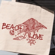 Beach Love Plotterdatei SVG DXF