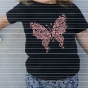 Ornament Schmetterling Plotterdatei SVG DXF