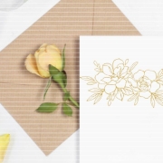 Zwei Rosen SVG DXF FCM Plotterdatei