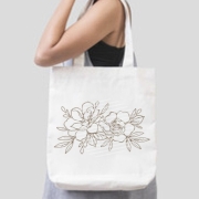 Zwei Blumen SVG DXF FCM Plotterdatei