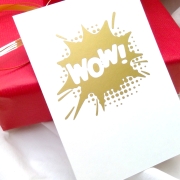 Sprechblase WOW Plotterdatei SVG DXF FCM