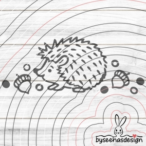 Igel Plotterdatei SVG DXF