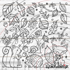 Mega Herbst Bundle Plotterdatei SVG DXF 