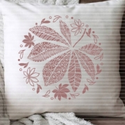 Blätter Deco Plotterdatei SVG DXF FCM