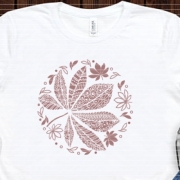 Blätter Deco Plotterdatei SVG DXF FCM