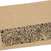 Herbstdeko Bordüre Plotterdatei SVG DXF FCM