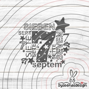 Sieben Plotterdatei SVG DXF