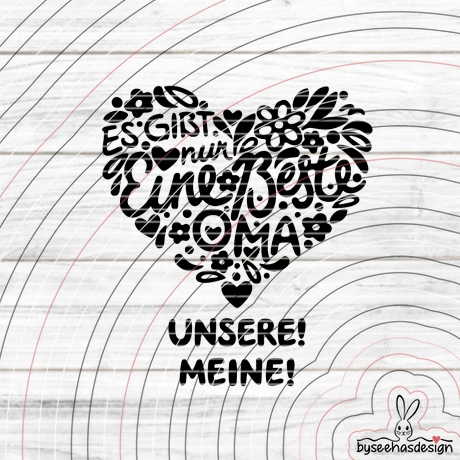 Omaherz Plotterdatei SVG DXF