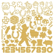 Glück Symbole Plotterdatei SVG DXF FCM