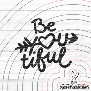 Beyoutiful Plotterdatei SVG DXF FCM
