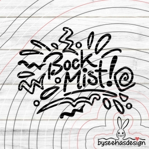 Bock Mist Plotterdatei SVG DXF FCM