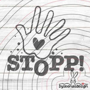 Stopp Plotterdatei SVG DXF 