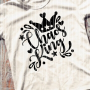 Chaos King Plotterdatei SVG DXF