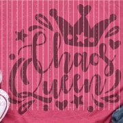 Chaos Queen Plotterdatei SVG DXF
