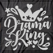 Drama King Plotterdatei SVG DXF