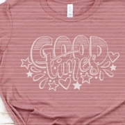 Good Times Plotterdatei SVG DXF 