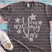 You are my Star Plotterdatei SVG DXF FCM