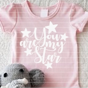 You are my Star Plotterdatei SVG DXF FCM