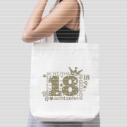 Zahl Achtzehn Plotterdatei SVG DXF