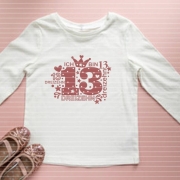 Zahl Dreizehn Plotterdatei SVG DXF