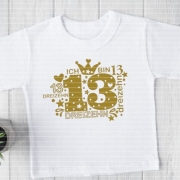 Zahl Dreizehn Plotterdatei SVG DXF