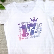 Zahl Siebzehn Plotterdatei SVG DXF