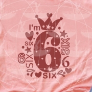 I'm six Plotterdatei SVG DXF