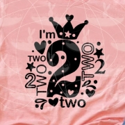 I'm two Plotterdatei SVG DXF