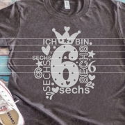 Zahl 6 Plotterdatei SVG DXF