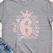 Zahl 6 Plotterdatei SVG DXF