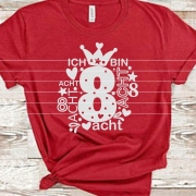 Zahl 8 Plotterdatei SVG DXF