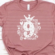 Zahl 9 Plotterdatei SVG DXF