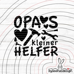 Opas kleiner Helfer Plotterdatei SVG DXF