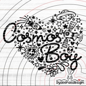 Cosmos Boy Plotterdatei SVG DXF
