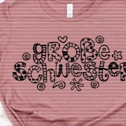 Große Schwester Plotterdatei SVG DXF