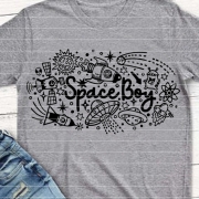 Space Boy Plotterdatei SVG DXF