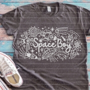 Space Boy Plotterdatei SVG DXF