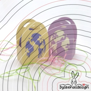 Ostertasche Plotterdatei SVG DXF