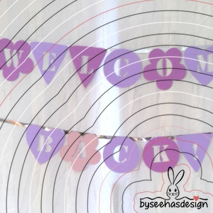 Wimpel abc Plotterdatei SVG DXF FCM