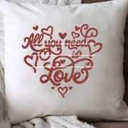 All You need is Love Plotterdatei SVG DXF
