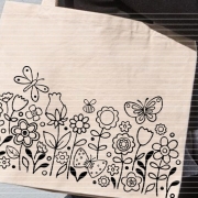 Blumen Paradies Plotterdatei SVG DXF