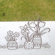 Blumen Vasen Plotterdatei SVG DXF