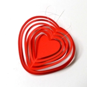 Herz Hängedeko Plotterdatei SVG DXF