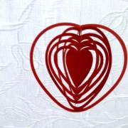 Herz Hängedeko Plotterdatei SVG DXF