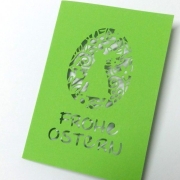 Karte Osterhase Plotterdatei SVG DXF