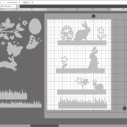 Ostern Elemente Papier Plotterdatei SVG DXF